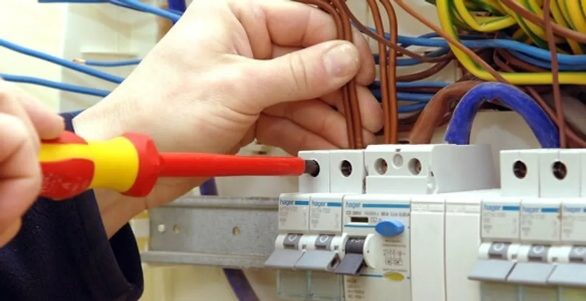 electrician services performing professional electrical panel wiring and connections in Buffalo, NY