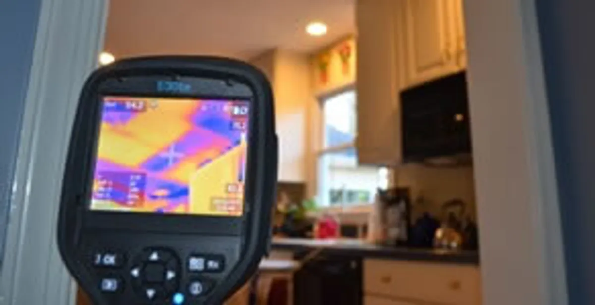 home energy audit service using thermal imaging to evaluate electrical efficiency inside a home in Buffalo, NY
