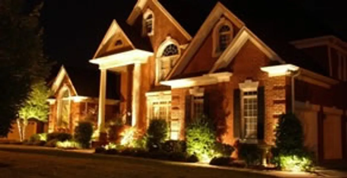 landscape lighting installation services enhancing residential exterior lighting in Buffalo, NY